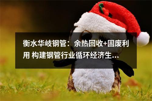衡水华岐钢管：余热回收+固废利用 构建钢管行业循环经济生态圈